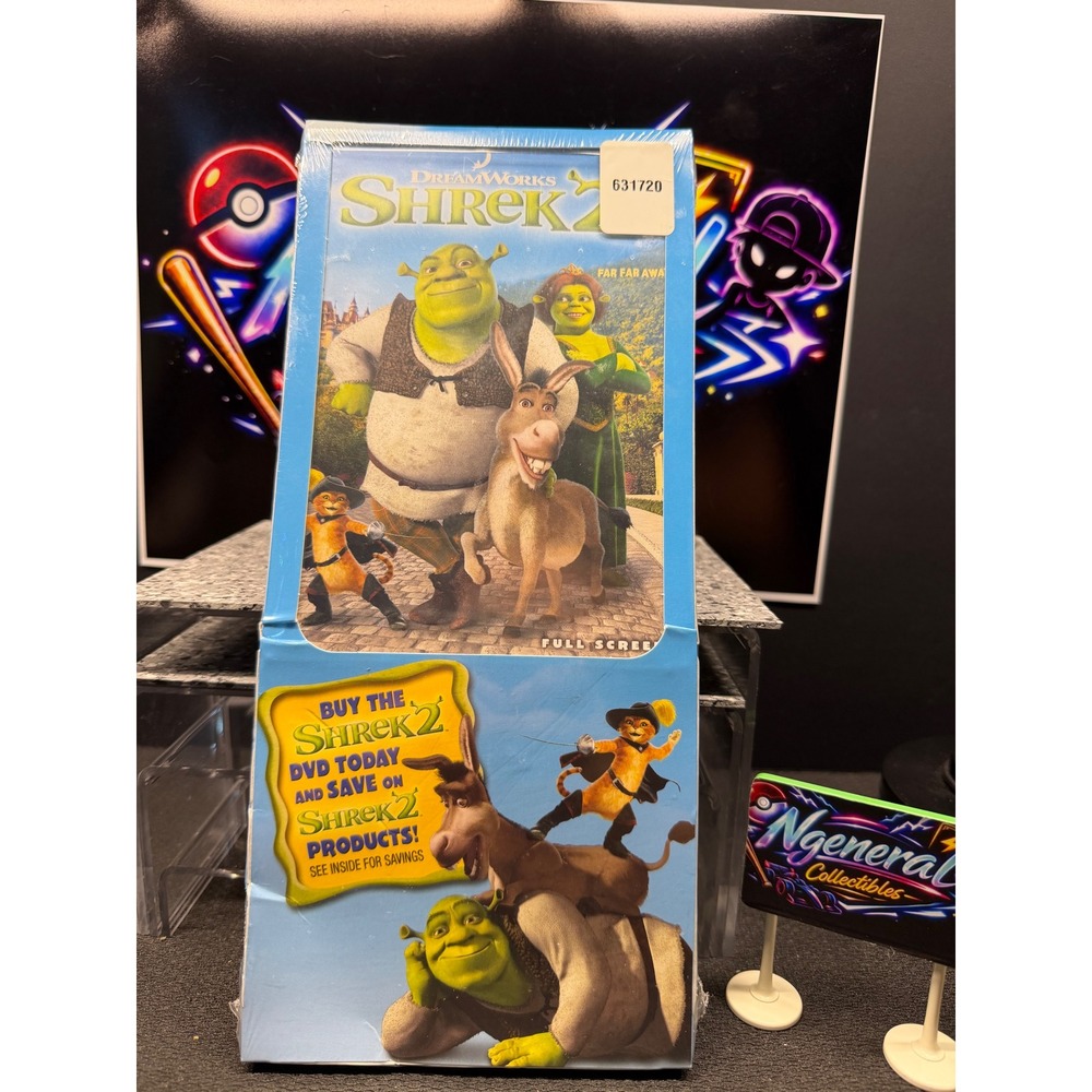 DreamWorks Shrek 2 DVD Full Screen Sealed BJ's Exclusive with Coupon Booklet